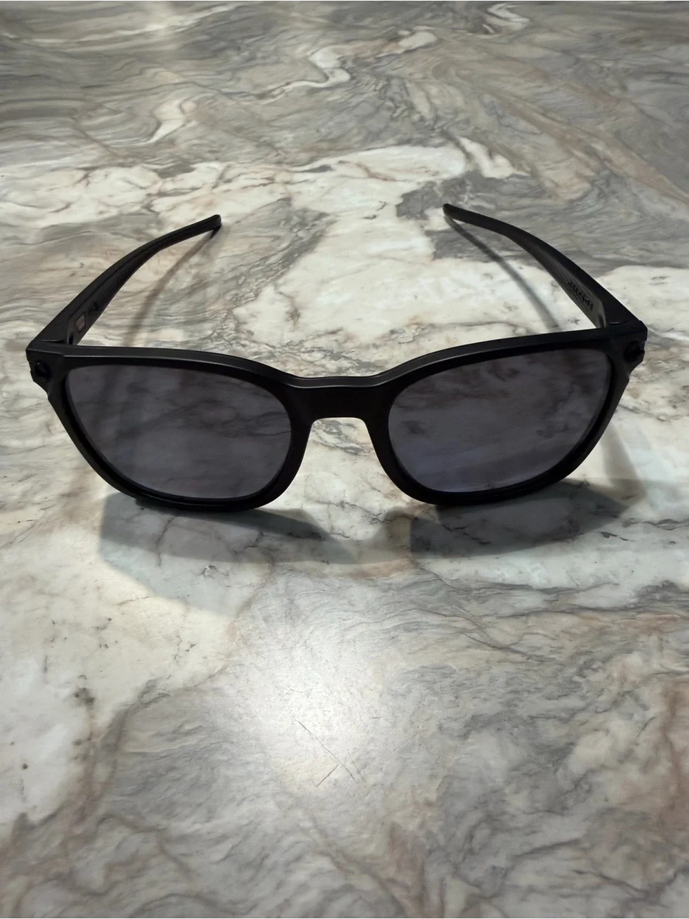 Oakley Ojector Men’s Black Frame Sunglasses with Dark Grey Lenses